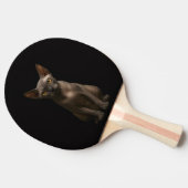 Black 4 Luxe ping pong paddle, Sphynx Cat Tischtennis Schläger (Seitenansicht)