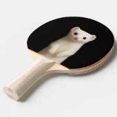 Black 4 Luxe ping pong paddle, Stylish Ermine Tischtennis Schläger (Vorderseite)