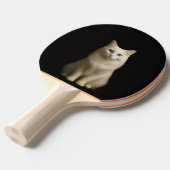 Black 4 Luxe ping pong paddle, Turkish Angora Cat Tischtennis Schläger (Vorderseite)