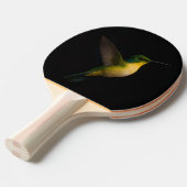 Black 4 Luxe Pingpong Paddle, Flying Hummingbird Tischtennis Schläger (Vorderseite)