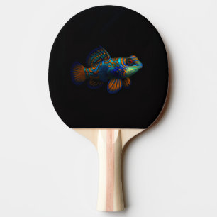 Black 4 Luxe Pingpong Paddle, Mandarin Dragonet Tischtennis Schläger