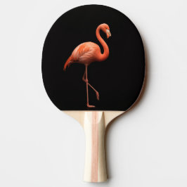 Black 4 Luxe Pingpong Paddle, Pink Flamingo Tischtennis Schläger