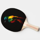 Black 4 Luxe Pingpong Paddle, Rainbow Bird Tischtennis Schläger (Seitenansicht)