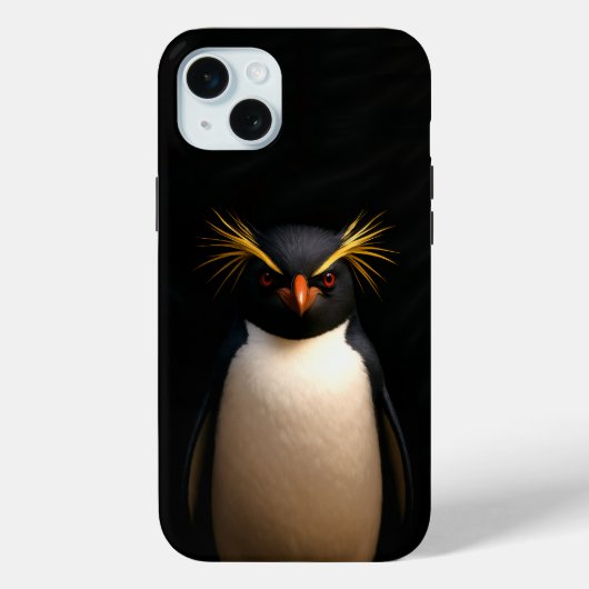 Black 4 Luxe, Rockhopper Penguin Case-Mate iPhone Hülle (Rückseite)