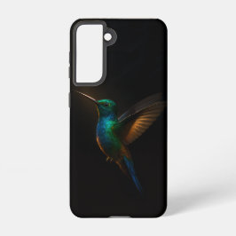 Black 4 Luxe Samsung Galaxy S21 Case, Flying Bird Hülle