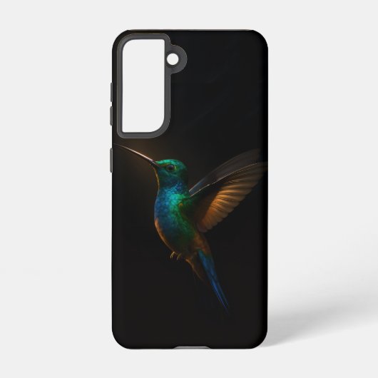 Black 4 Luxe Samsung Galaxy S21 Case, Flying Bird Hülle (Rückseite)