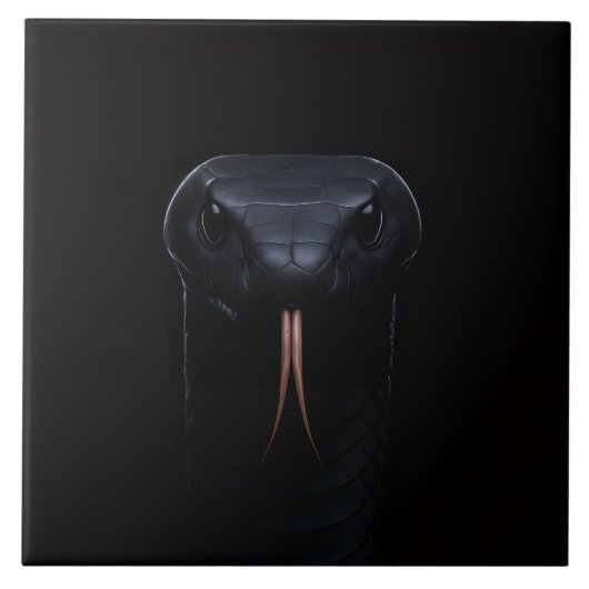 Black 4 Luxe Tile mit Black Mamba Elegance Fliese (Vorderseite)