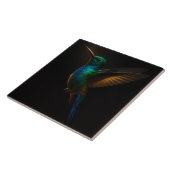 Black 4 Luxe Tile mit Flying Hummingbird Fliese (Seite)