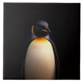 Black 4 Luxe Tile mit Kaiser Pinguin Fliese (Vorderseite)