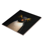 Black 4 Luxe Tile mit Rockhopper Penguin Fliese (Seite)