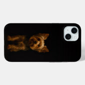 Black 4 Luxe, Yorkshire Terrier iPhone 15 Plus Case-Mate iPhone Hülle (Rückseite (Horizontal))