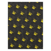 BLACK 50. Geburtstag Tischdecke (Vorderseite)