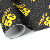 BLACK 50. GESCHENKPAPIER (Rolleneckpunkt)