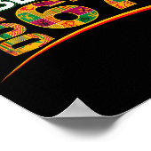 Black 67 Black History Month Six Seven Meme Poster (Ecke)