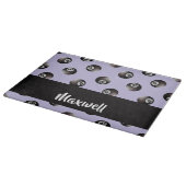 Black 8 Pattern Schneidebrett (Ecke)