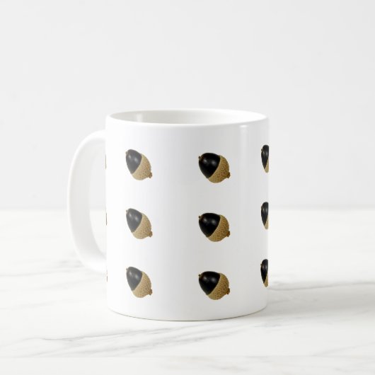 Black Acorn-Tasse Kaffeetasse (Vorderseite Links)