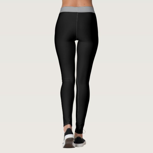 "BLACK" - ACTIVEWEAR LEGGINGS (Rückseite)