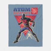Black Adam | Atom Smasher Character Graphic Fleecedecke (Vorderseite)