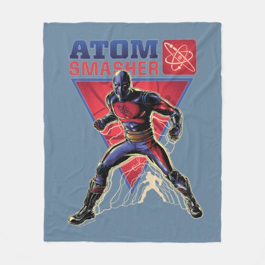 Black Adam | Atom Smasher Character Graphic Fleecedecke (Vorderseite)