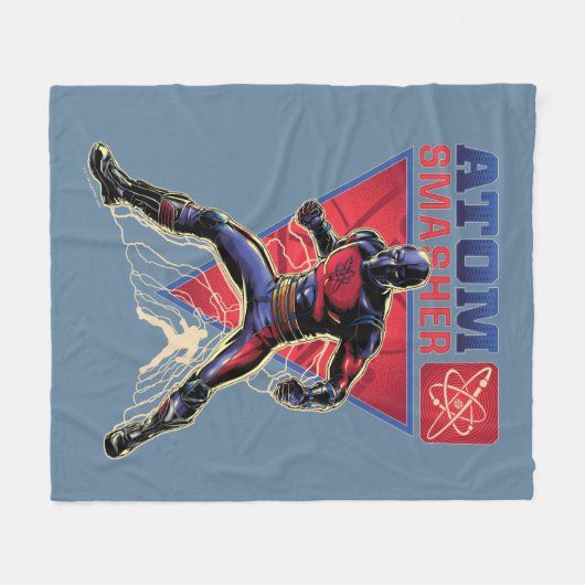 Black Adam | Atom Smasher Character Graphic Fleecedecke (Vorderseite (Horizontal))