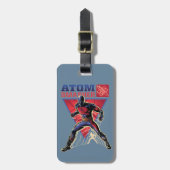 Black Adam | Atom Smasher Character Graphic Gepäckanhänger (Vorderseite vertikal)