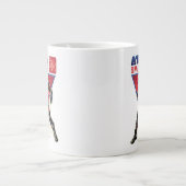 Black Adam | Atom Smasher Character Graphic Jumbo-Tasse (Vorderseite)