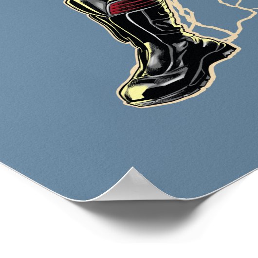 Black Adam | Atom Smasher Character Graphic Poster (Ecke)