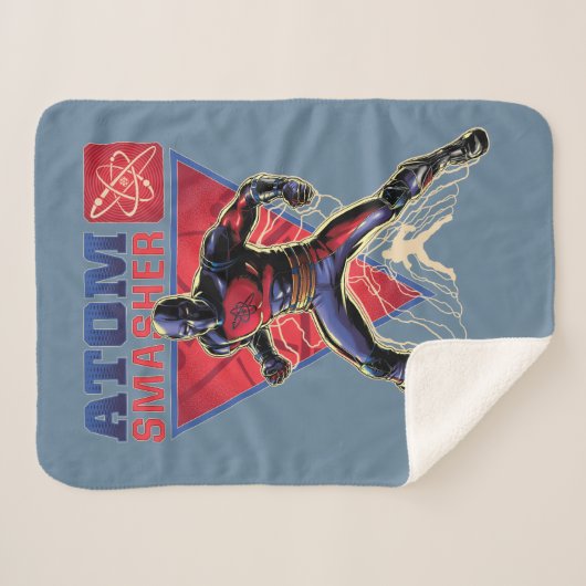 Black Adam | Atom Smasher Character Graphic Sherpadecke (Vorderseite (Horizontal))