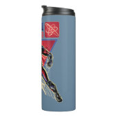 Black Adam | Atom Smasher Character Graphic Thermosbecher (Nach rechts gedreht)