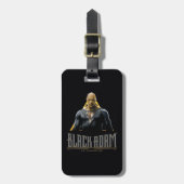 Black Adam Character and Name Graphic Gepäckanhänger (Vorderseite vertikal)