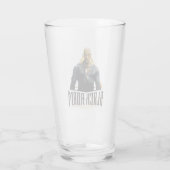 Black Adam Character and Name Graphic Glas (Rückseite)