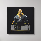 Black Adam Character and Name Graphic Leinwanddruck (Vorderseite)