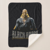 Black Adam Character and Name Graphic Sherpadecke (Vorderseite)
