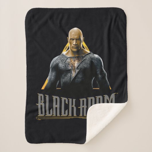 Black Adam Character and Name Graphic Sherpadecke (Vorderseite)