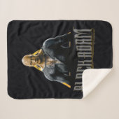 Black Adam Character and Name Graphic Sherpadecke (Vorderseite (Horizontal))