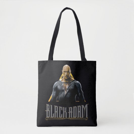 Black Adam Character and Name Graphic Tasche (Vorderseite)