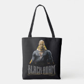 Black Adam Character and Name Graphic Tasche (Rückseite)