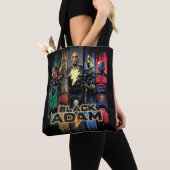 Black Adam Characters In Stripes Graphic Tasche (Von Nahem)