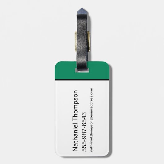 Black Adam | Cyclone Character Graphic Gepäckanhänger (Rückseite vertikal)