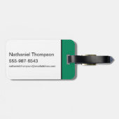 Black Adam | Cyclone Character Graphic Gepäckanhänger (Rückseite horizontal)