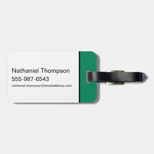 Black Adam | Cyclone Character Graphic Gepäckanhänger (Rückseite horizontal)