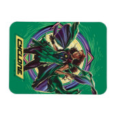 Black Adam | Cyclone Character Graphic Magnet (Horizontal)
