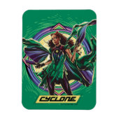 Black Adam | Cyclone Character Graphic Magnet (Vertikal)