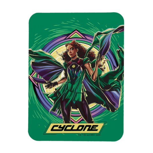 Black Adam | Cyclone Character Graphic Magnet (Vertikal)