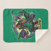 Black Adam | Cyclone Character Graphic Sherpadecke (Vorderseite (Horizontal))