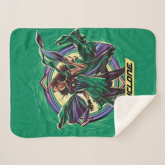 Black Adam | Cyclone Character Graphic Sherpadecke (Vorderseite (Horizontal))