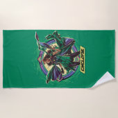 Black Adam | Cyclone Character Graphic Strandtuch (Vorderseite)