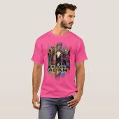Black Adam Cyclone Hawkman Dr. Schicksal und Atom T-Shirt (Vorne ganz)