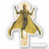 Black Adam | Doctor Fate Character Graphic Aufkleber (Vorderseite)