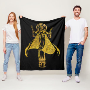 Black Adam   Doctor Fate Character Graphic Fleecedecke